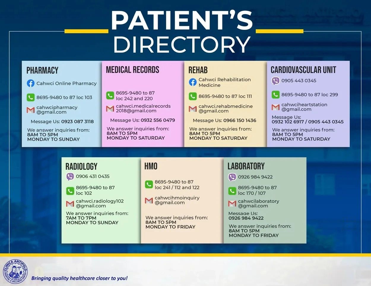 Clinica Antipolo Hospital & Wellness Center, Inc. Clinica Antipolo